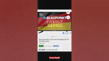 Blaupunkt 80 cm ( 32 inch ) HD Ready LED TV ( BLA32AH410 ) Rs.7,999