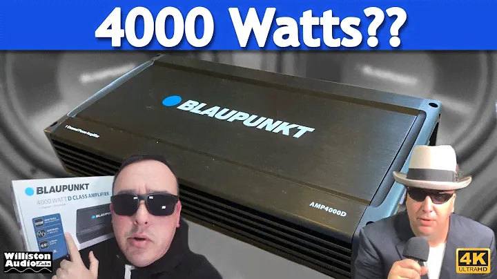 Сколько мощности производит усилитель Walmart мощностью 4000 Вт за 49 долларов? [4К]