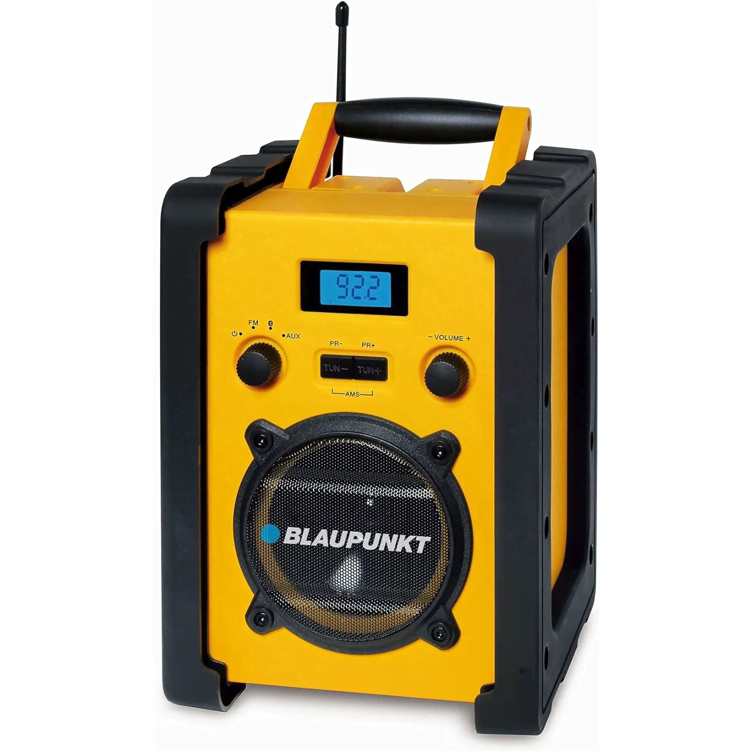 Обзор на Радиоприемник Blaupunkt BSR-682 черный с желтым