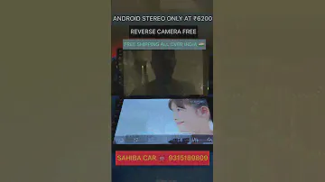 Cheapest android stereo for car with reverse camera