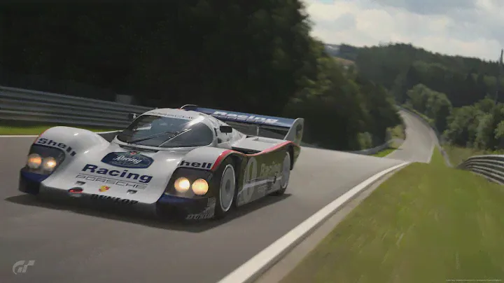 Porsche 962 C 1988 at Nürburgring #granturismo7 #nürburgring