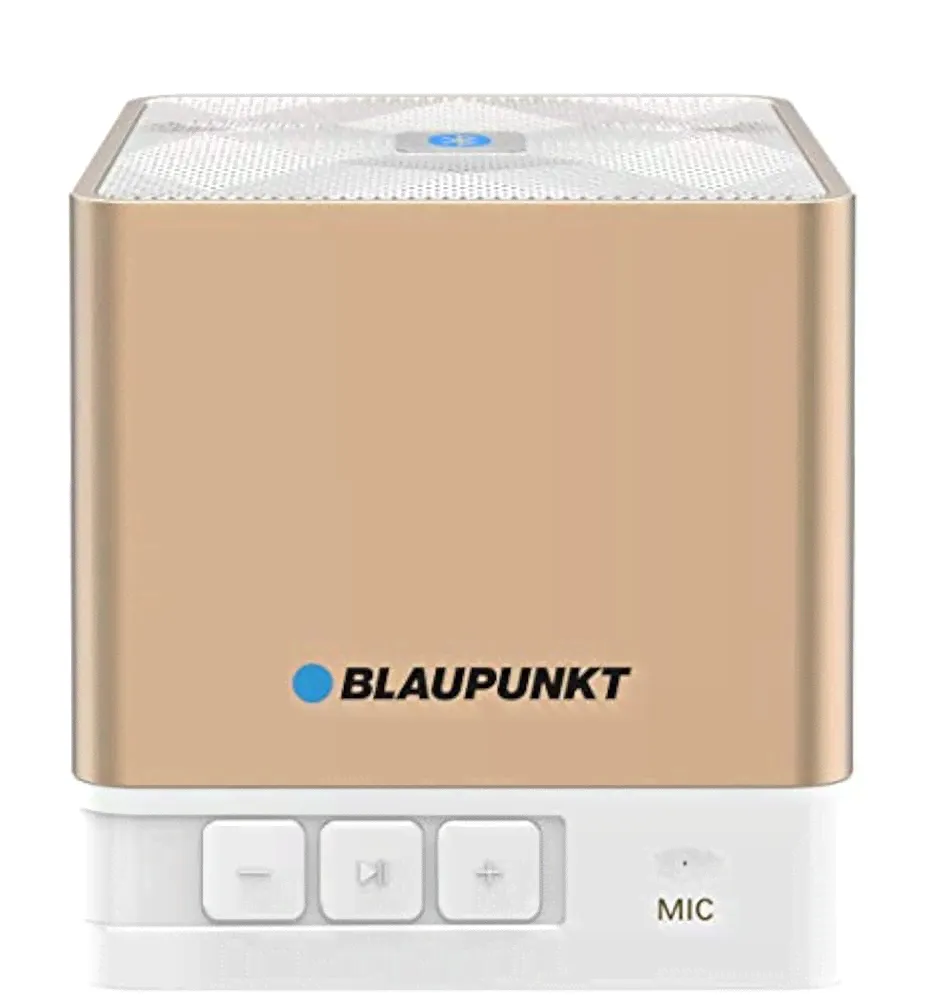 Внешние динамики Blaupunkt BT02GOLD Bluetooth Lautsprecher AUX MicroSD Radio-0