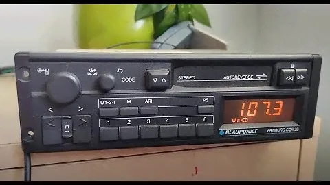 Radio Samochodowe Blaupunkt Freiburg sqr39 Classic car radio