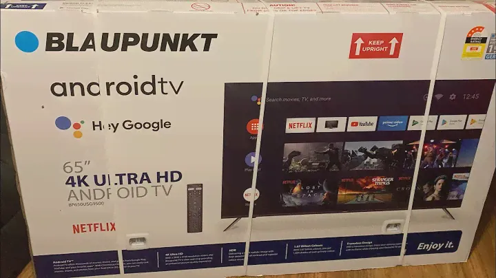 BLAUPUNKT Android TV 65 дюймов 4k.UI.TRA HD/работает Google