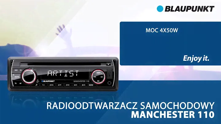 Radioodtwarzacz samochodowy MANCHESTER 110 BLAUPUNKT