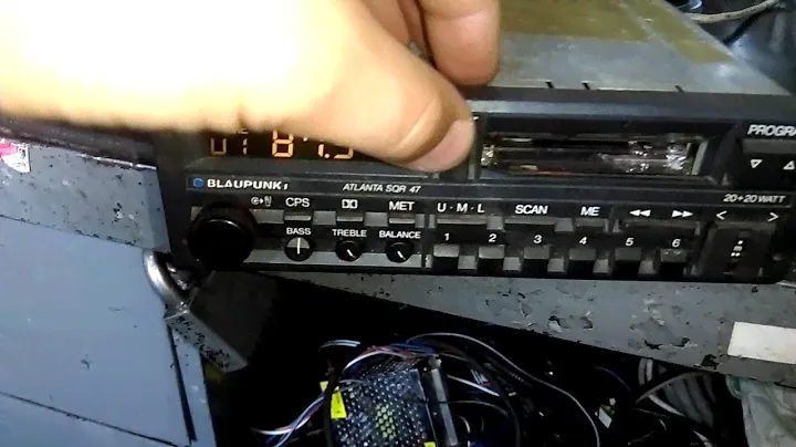 Radio blaupunkt kaseta