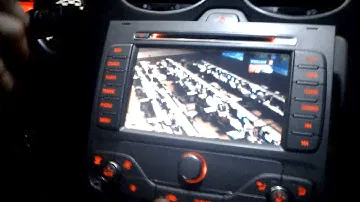 Видео на штатном Blaupunkt NX