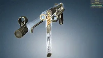 Работа автоматики MP38/40 x-ray.